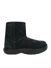 Bottega Veneta Snap Suede Chunky Ankle Boots In Black