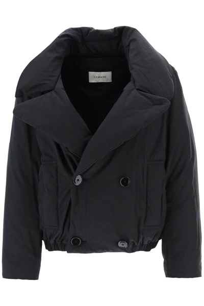 Lemaire Down Jacket In Black