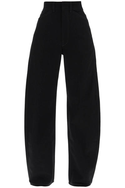 Lemaire Jeans In Black Cotton