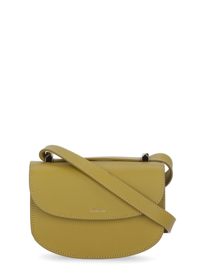 Apc Geneve Shoulder Bag In Green