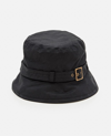 BARBOUR KELSO WAXED COTTON BELTED BUCKET HAT