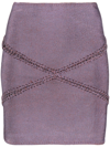 ISA BOULDER MIRROR MINI SKIRT - WOMEN'S - ELASTANE/RAYON