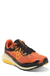 New Balance Dynasoft Nitrel V5 Trail Running Shoe In Red/black/orange