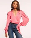 RAMY BROOK PAULINE PUFF SLEEVE BLOUSE