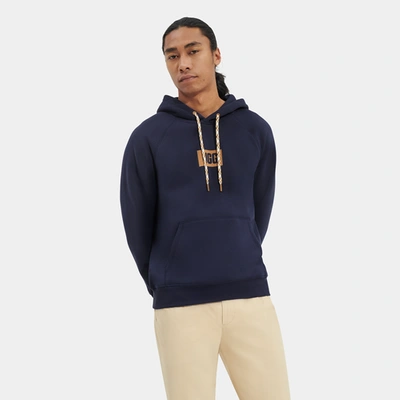 Ugg Mens  Plate Hoodie In Navy