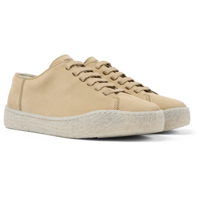 Camper Lace-up For Women In Beige