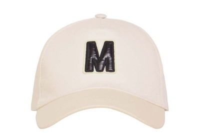 Pre-owned Moncler Logo Cap White