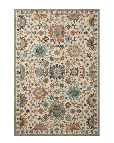 Loloi Traditional/oriental Padma Accent Rug In White