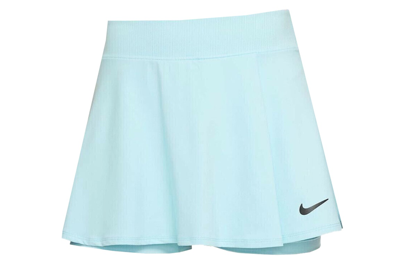 Pre-owned Nike Court Victory Flouncy Skirt Light Blue