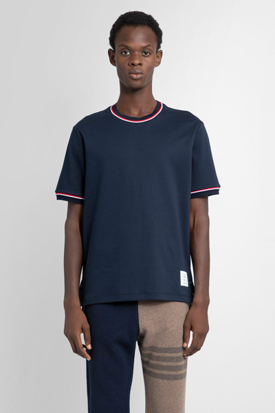 Thom Browne T-shirts And Polos In Blue