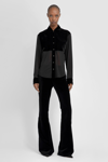 Tom Ford Black Flared Trousers In Black