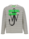 Jw Anderson Michael Clark Printed Sweatshirt In White/black