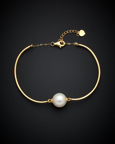 Italian Gold 18k  Pearl Bracelet