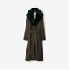 Burberry Kennington Trench Coat In Otter