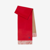 BURBERRY BURBERRY REVERSIBLE CASHMERE SCARF