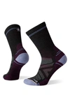 Smartwool Hike Light Cushion Crew Socks In Charcoal