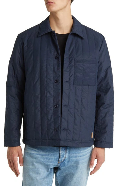 Apc Hugo Water Repellent Jacket In Blue