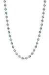 Roxanne Assoulin Women's Diamond Life Goldtone & Cubic Zirconia Necklace In Sapphire