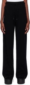 MAX MARA BLACK PAROLE LOUNGE PANTS