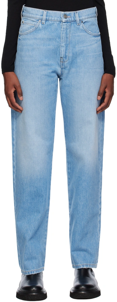 Max Mara Blue Eccleso Jeans In Blue Jeans