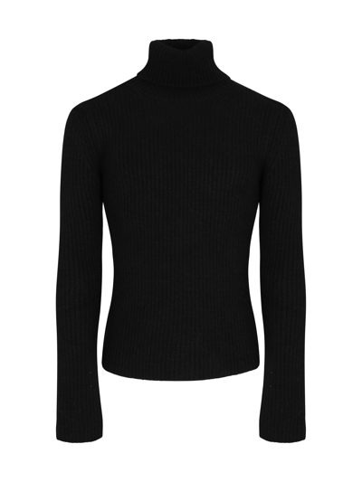 Saint Laurent Turtleneck Sweater In Noir