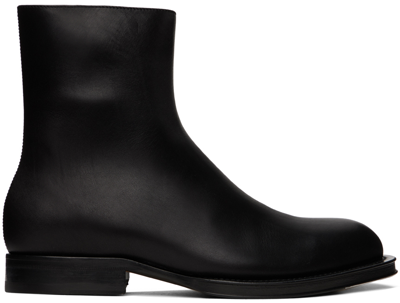 Lanvin Medley Zipped Boots In Black