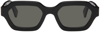 Retrosuperfuture Pooch Geometric-frame Sunglasses In Black