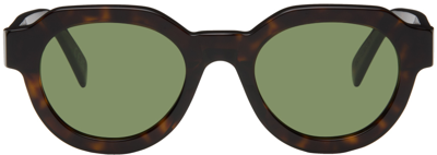 Retrosuperfuture Tortoiseshell Vostro Sunglasses In Havana 3627