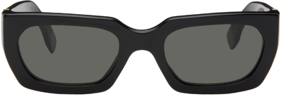 Retrosuperfuture Black Square Logo Sunglasses