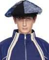 ADER ERROR BLUE PANELED BERET