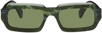 Retrosuperfuture Green Fantasma Sunglasses