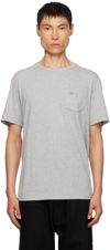 Noah Gray Pocket T-shirt In Heather Grey