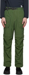 AND WANDER GREEN TWO-WAY TROUSERS