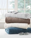 Premier Comfort Luxury Plush Heated Blanket Created For Macys Bedding In Winter Sky