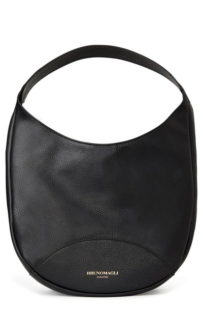 Bruno Magli Celeste Mini Hobo Bag In Black