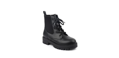 I.n.c. International Concepts Girls Kylee Combat Boots In Black
