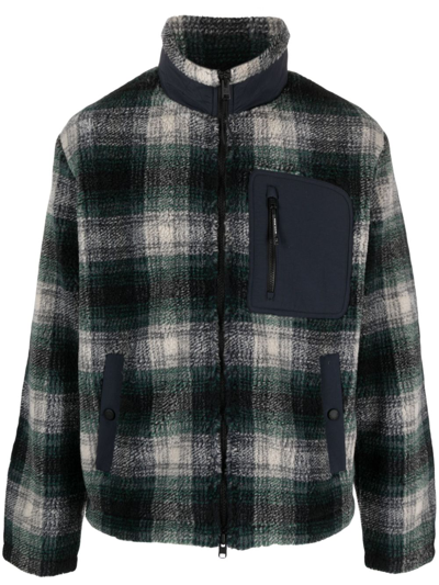 Woolrich Giacca Sherpa Zip-up Hombre Grey