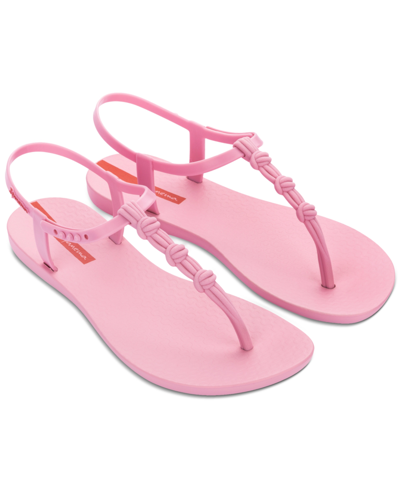 Ipanema Link T-strap Slingback Thong Sandals In Pink