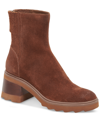 Dolce Vita Martey H2o Wide Boots Cocoa Suede In Cocoa Suede