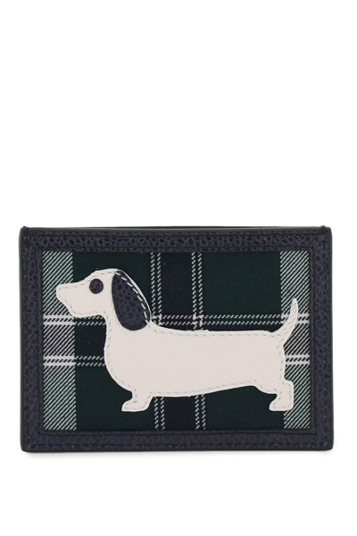 Thom Browne Hector Cardholder In Blue,green