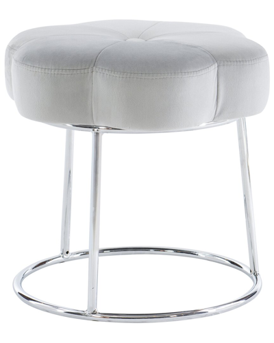 Linon Furniture Seraphina Accent Vanity Stool