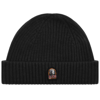 PARAJUMPERS PARAJUMPERS RIBBED BEANIE HAT BLACK