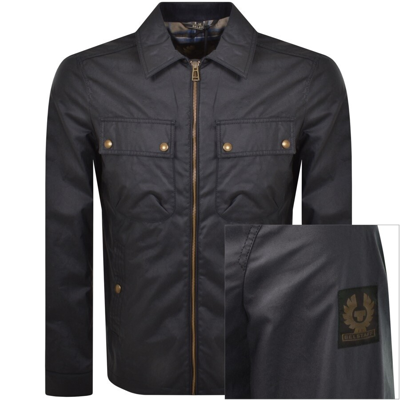 Belstaff Tour Overshirt Navy In Blue