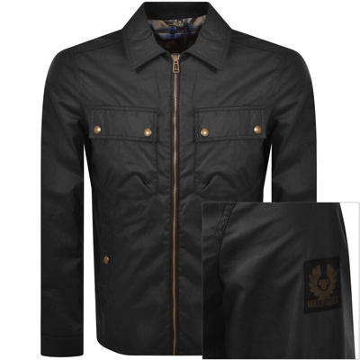Belstaff Tour Waxed-cotton Jacket In Black