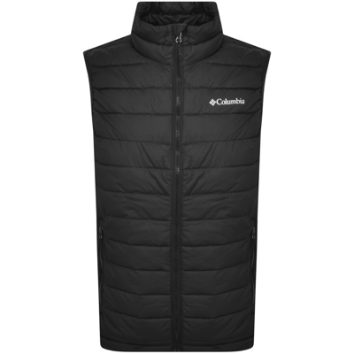 Columbia Powder Lite Insulated Vest In Black