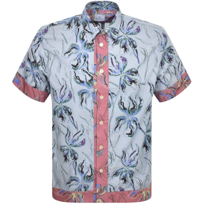Paul Smith Ps By  Short Sleeve Shirt Blue