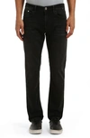 Mavi Jeans Marcus Slim Straight Leg Jeans In Black Shadow Feather Blue