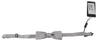 Dolce & Gabbana Gray Silk Adjustable Men Neck Papillon Bow Tie In Gray