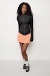 Danielle Guizio Ny Nell Zip Up In Charcoal