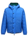 Moncler Rosiere Reversible Down Jacket, Men, Blue, Size: 4